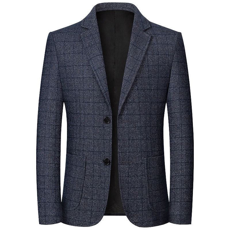 Men's Blazer Glencheck Slim Fit with Light Inner Lining Mune Fashion