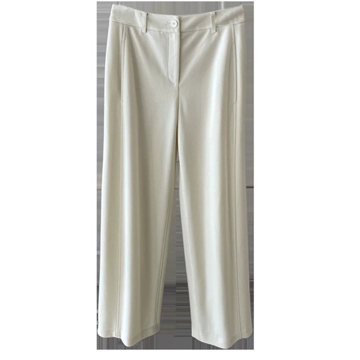 Ladies Elegant Wide Cut Pants Mune Fashion