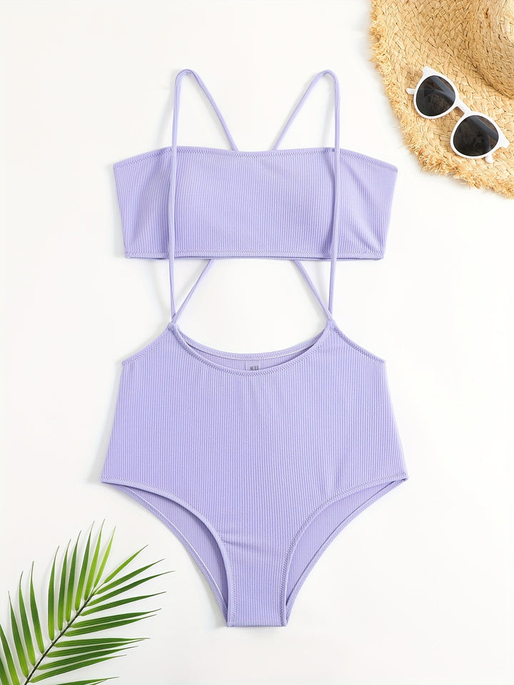 Womens Sporty High-Cut Bikini Mune Fashion
