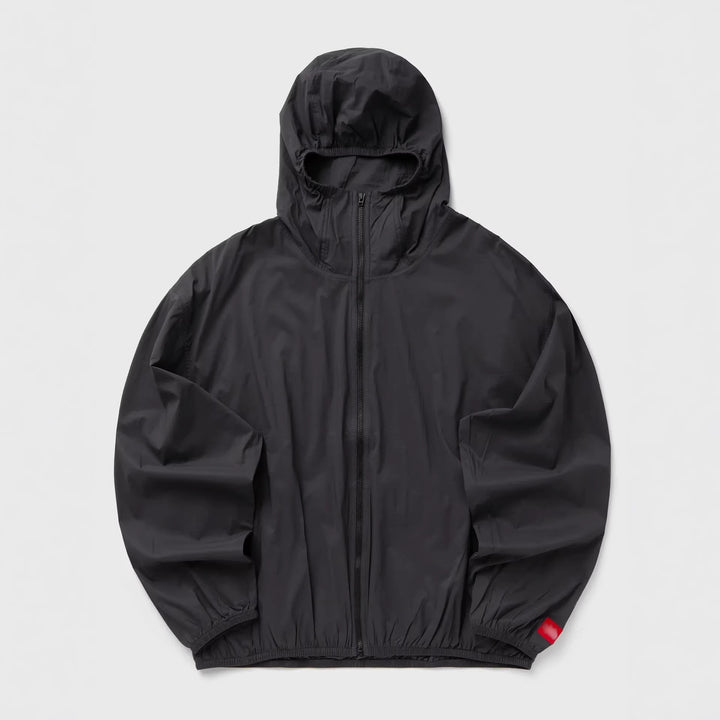 Men's functional jacket with hood