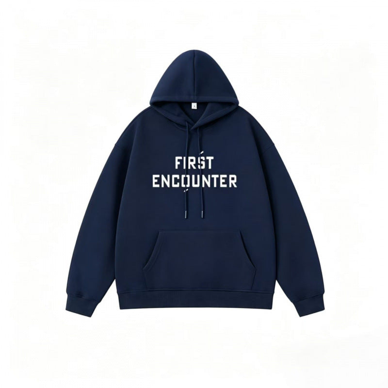 Unisex Oversized Hoodie with large front print, kangaroo pocket and ribbed cuffs Mune Fashion