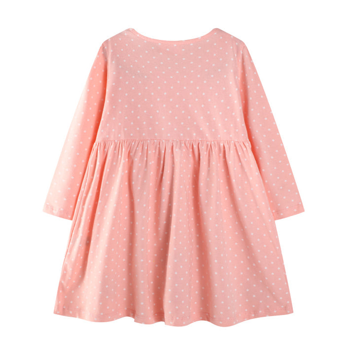 Girls dress with cute bunny motif Mune Fashion