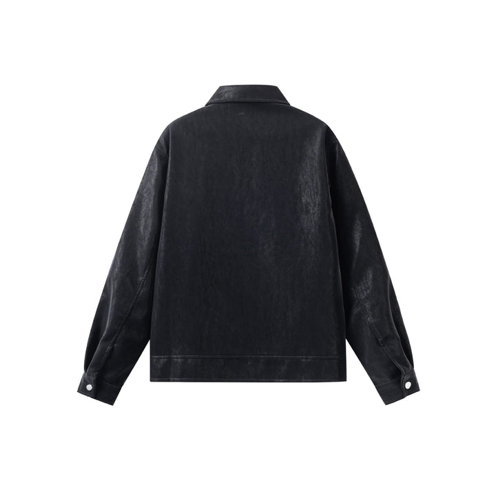 Men's Lightweight Bomber Jacket in Field Style with Full-length Zipper and Zipper Chest Pockets Mune Fashion