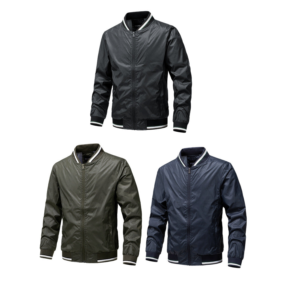Men's Elegant and Sporty Bomber Jacket Mune Fashion