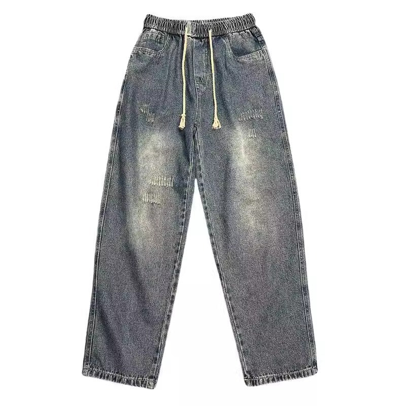 Men's Casual Distressed Jeans with Loose Fit Mune Fashion
