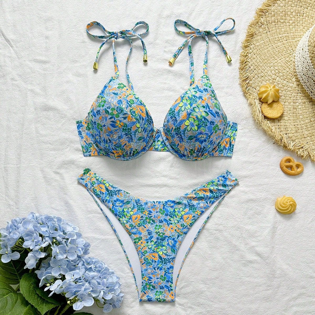 Women's padded bikini top with adjustable straps Mune Fashion