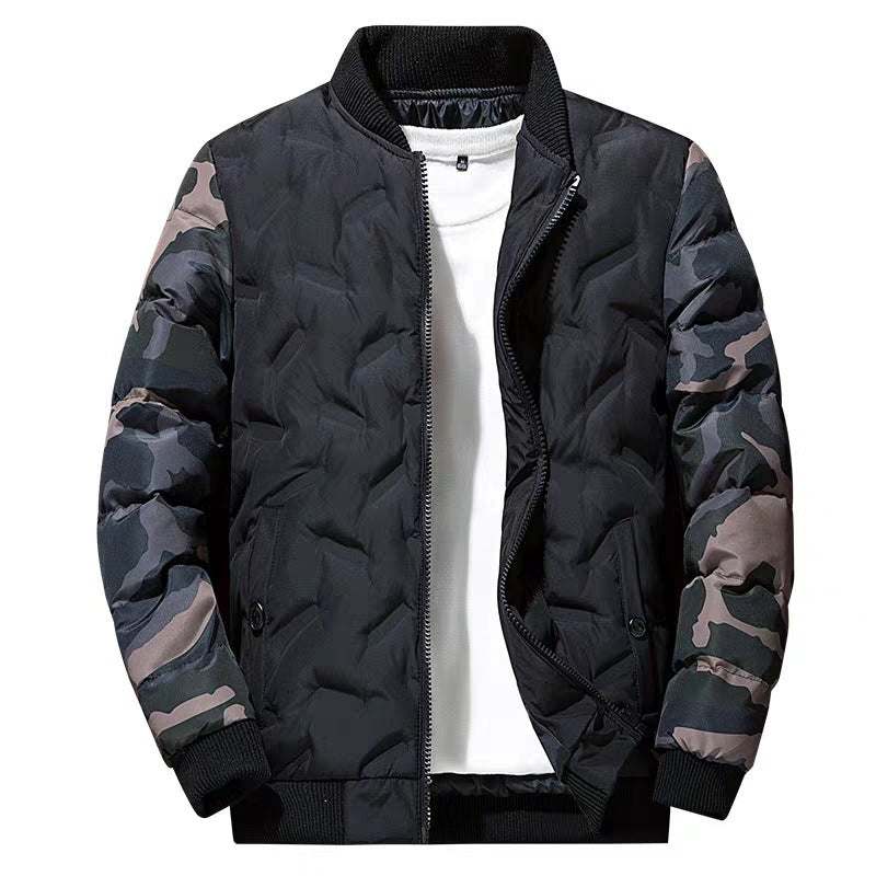 Men's Urban Camouflage Padded Jacket Mune Fashion