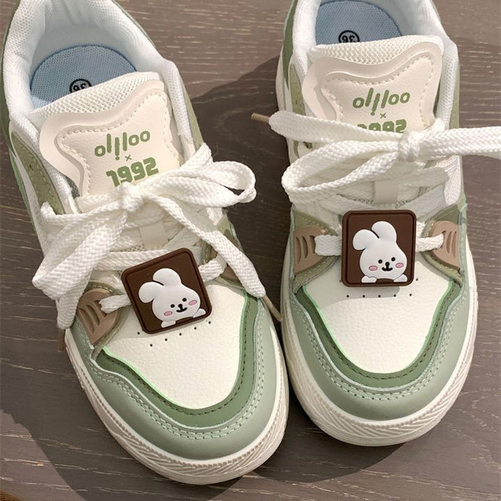 Women's sneakers with unique animal appliqués and breathable sole Mune Fashion