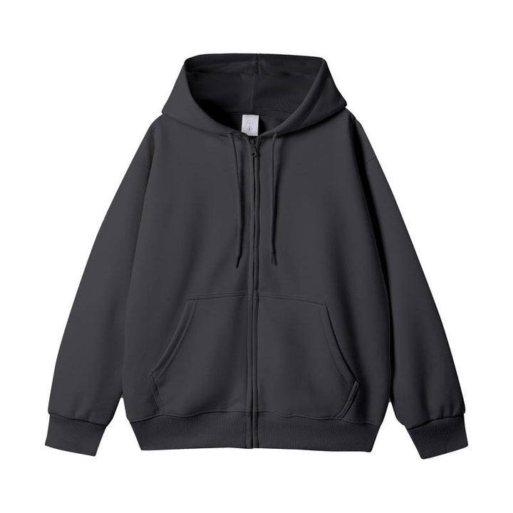 Unisex Oversized Hoodie Jacket with Full Zip and Kangaroo Pocket Mune Fashion