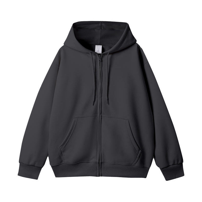 Unisex Oversized Hoodie Jacket with Full Zip and Kangaroo Pocket Mune Fashion