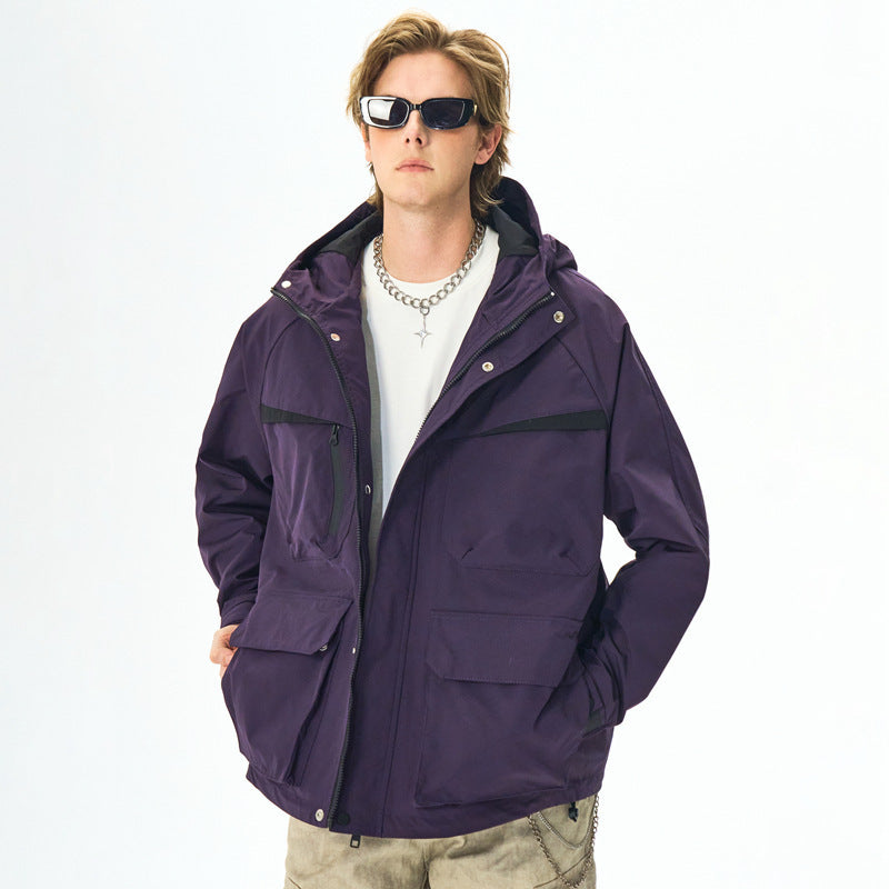 Men's functional jacket with versatile pockets Mune Fashion