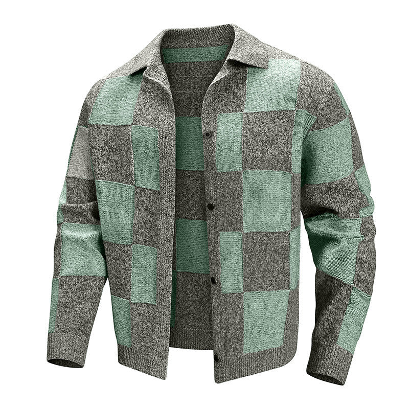 Women’s Stylish Checked Cardigan Mune Fashion