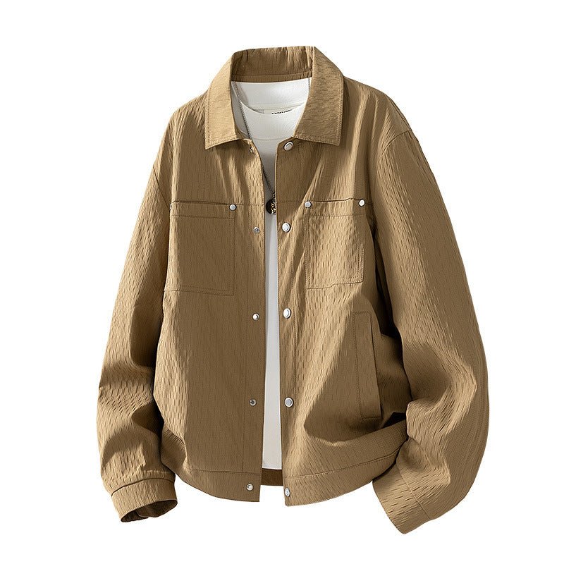 Men's Casual Shirt Jacket Mune Fashion