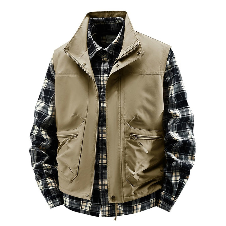 Men's multifunctional outdoor jacket with high collar Mune Fashion