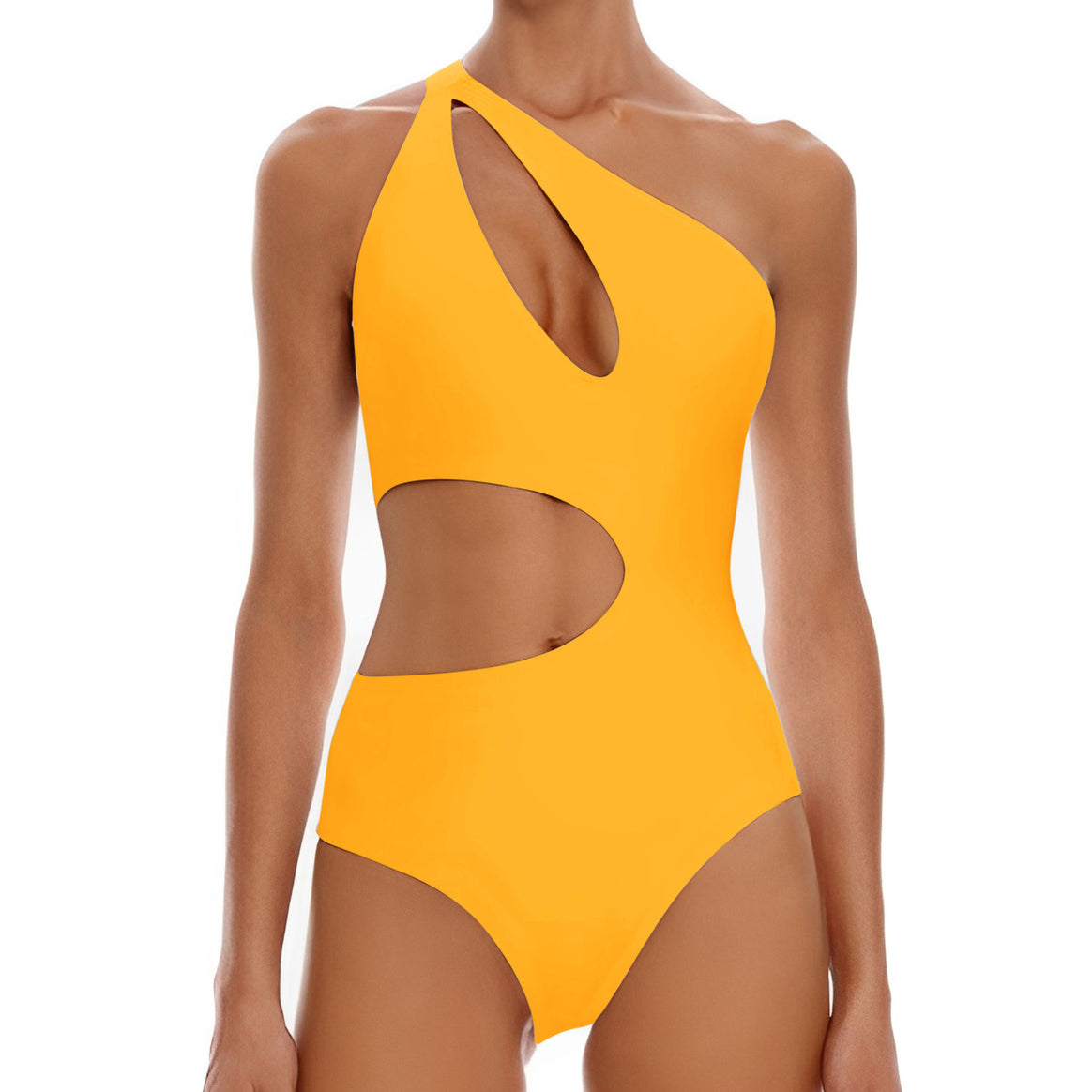 Women's One-Piece Swimsuit with Innovative Cut-Out and Stylish Design Mune Fashion
