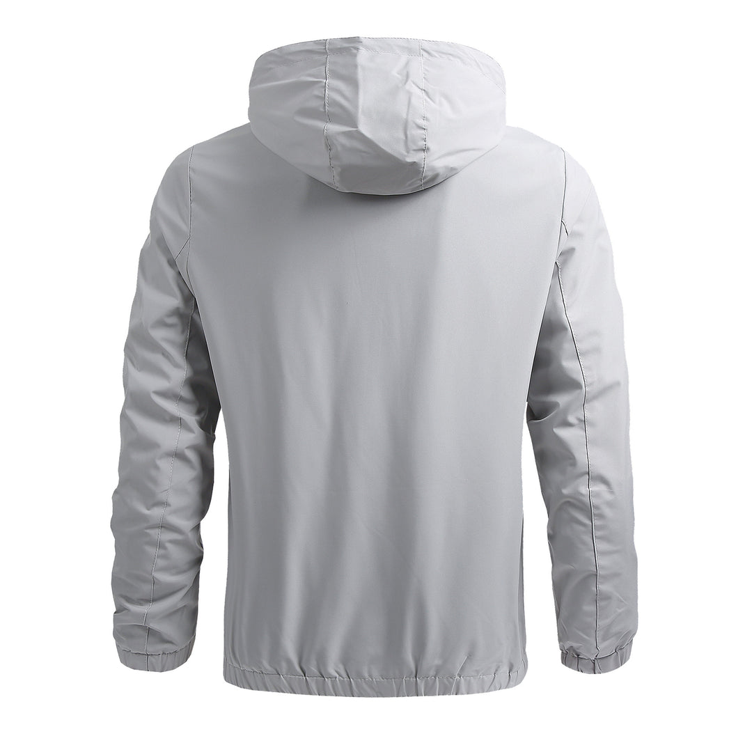 Men's Breathable Outdoor Jacket with Adjustable Collar Mune Fashion