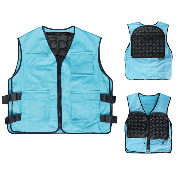 Unisex nan Kühl vest with removable gel cooling pads and adjustable side buckles Mune Fashion