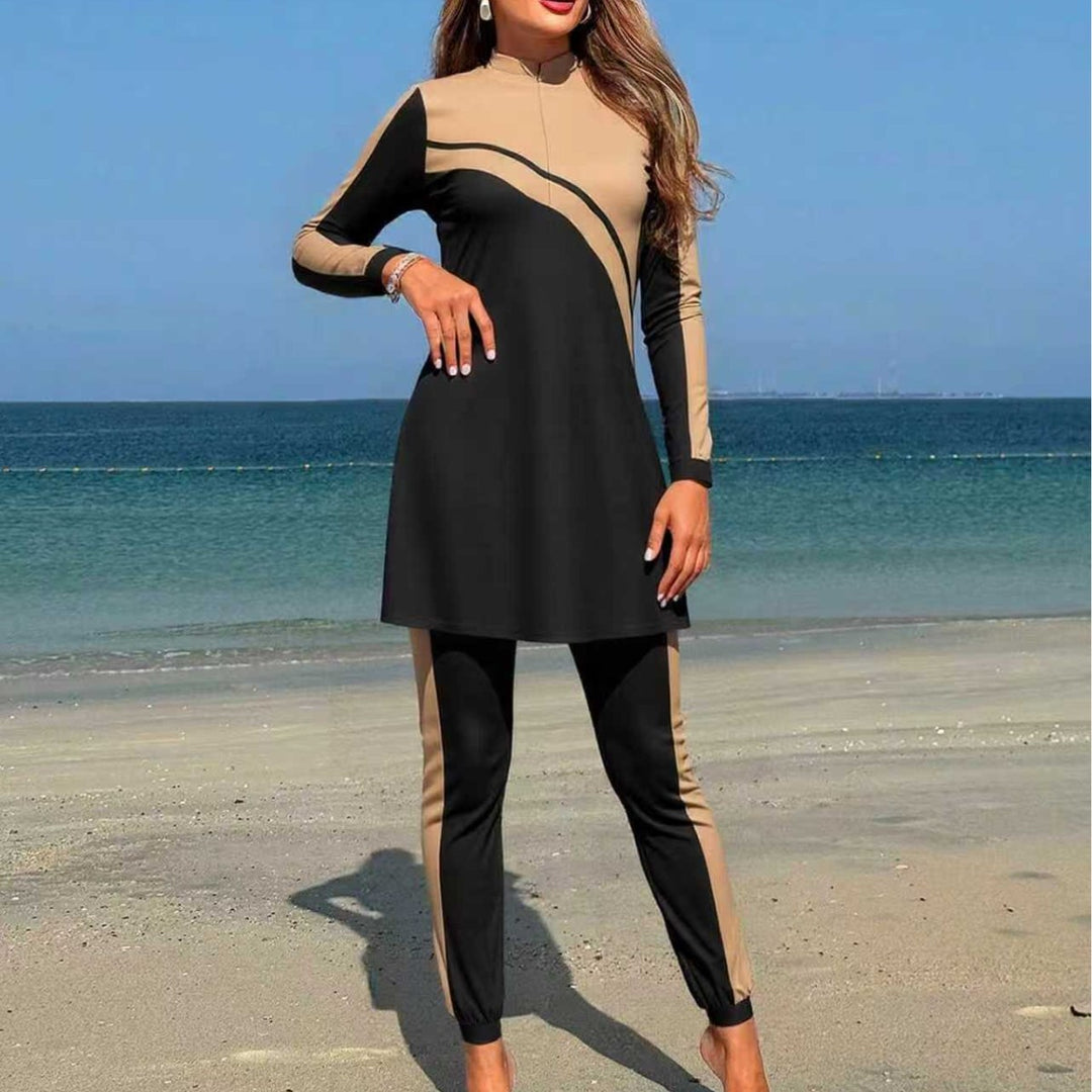 Women's sports top with elegant leggings Mune Fashion