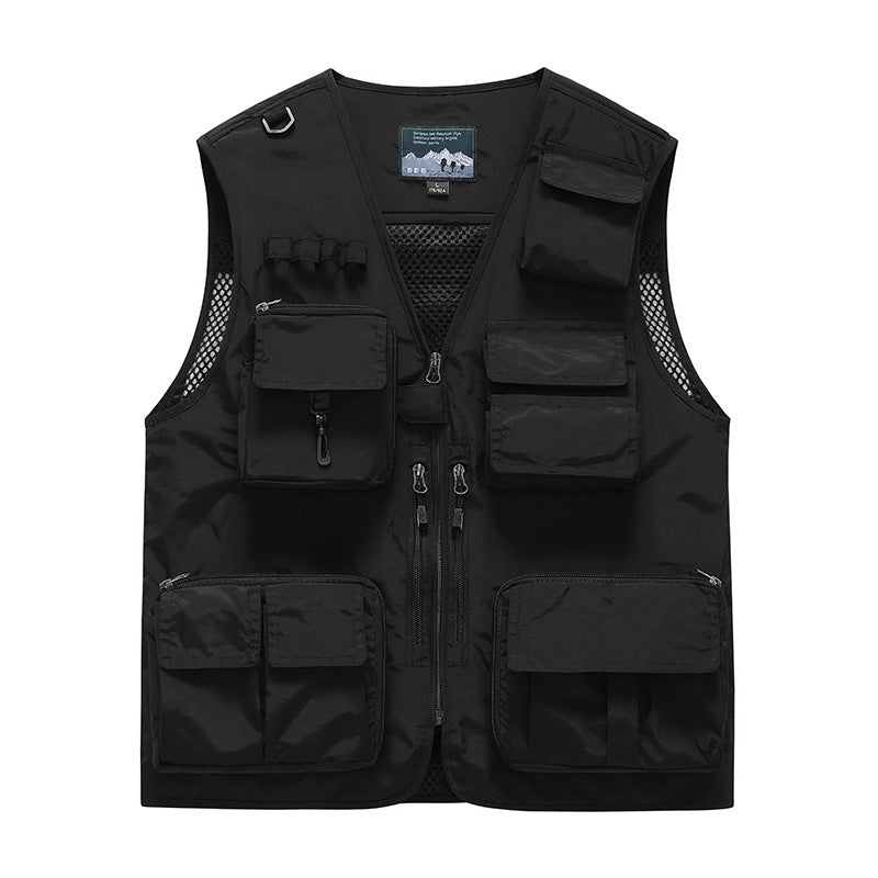Men's multifunctional fishing vest with pockets Mune Fashion