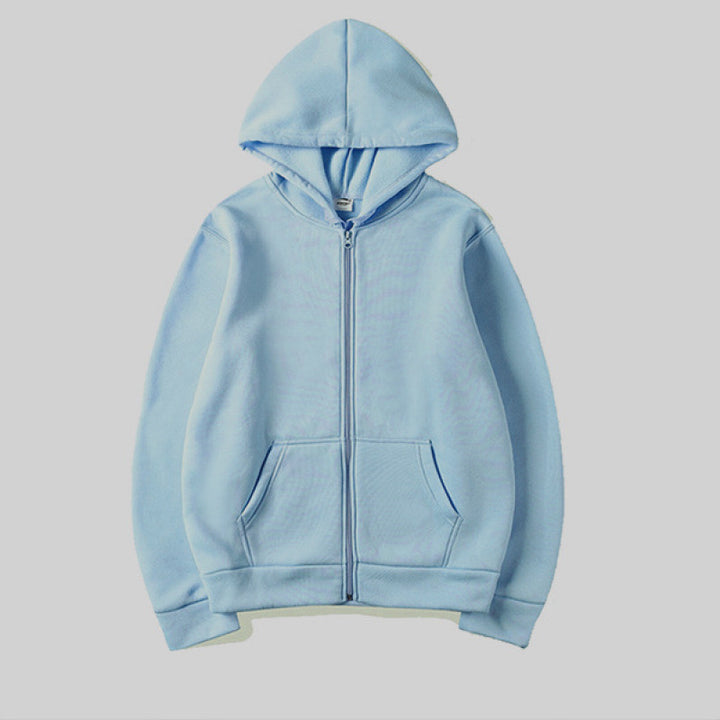 Women's sporty hoodie with full zip and pocket Mune Fashion