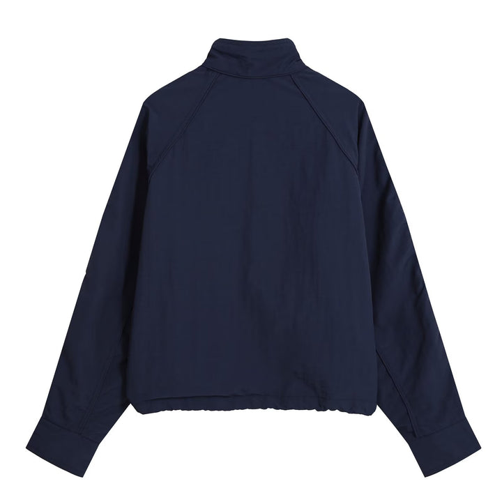 Women Two-Piece Sporty Track Set with Windbreaker Jacket and Wide Track Pants Cut Mune Fashion