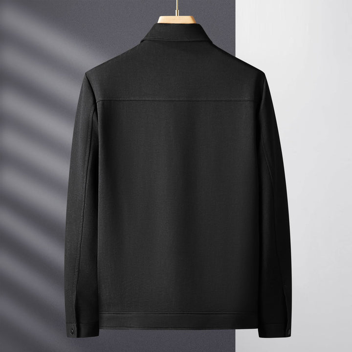 Men's transitional jacket in workwear style with snap buttons Mune Fashion