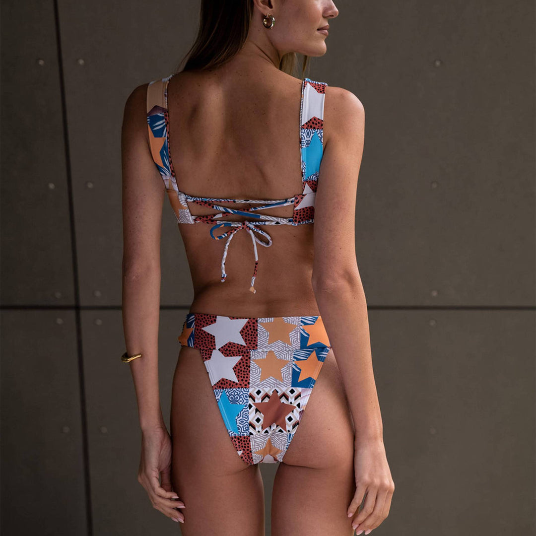 Women's bikini with stylish design and innovative wearing options Mune Fashion