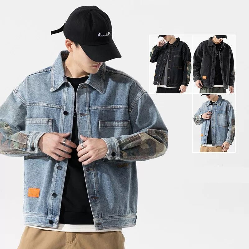 Men's Casual Modern Denim Jacket Mune Fashion