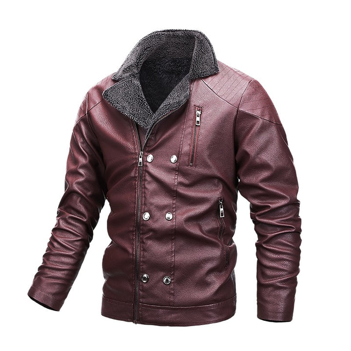 Men's Biker Jacket Mune Fashion