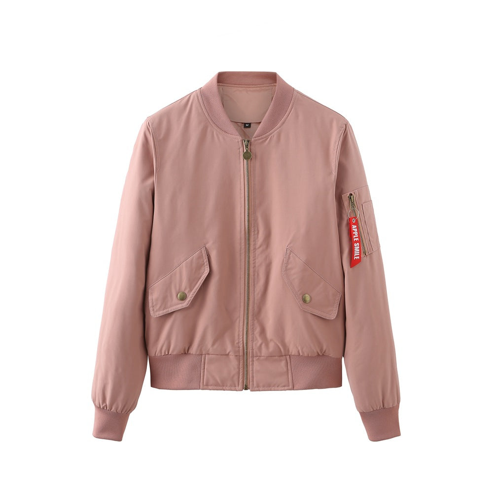 Men's lightweight bomber jacket in classic blouson cut with arm pocket and welt pockets Mune Fashion
