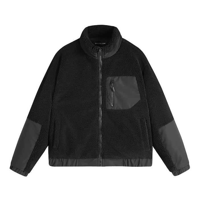 Women Comfortable Fleece Jacket Mune Fashion