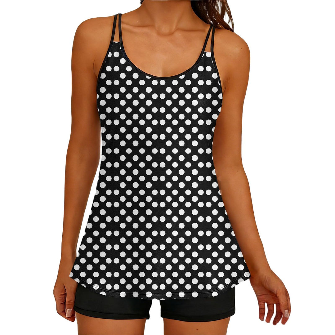 Damen Sportliches Tank-Top mit Shorts Echo Archiv