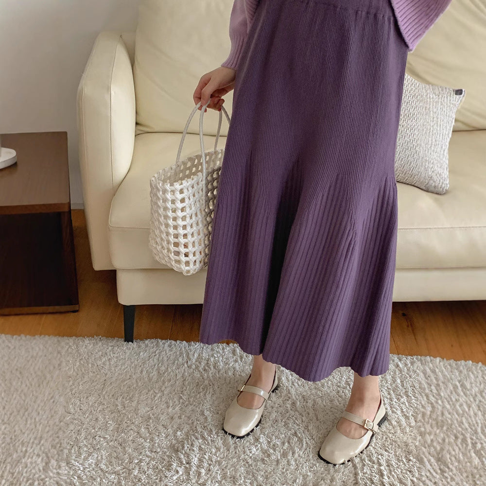 Ladies Elegant, Soft Pleated Skirt Mune Fashion