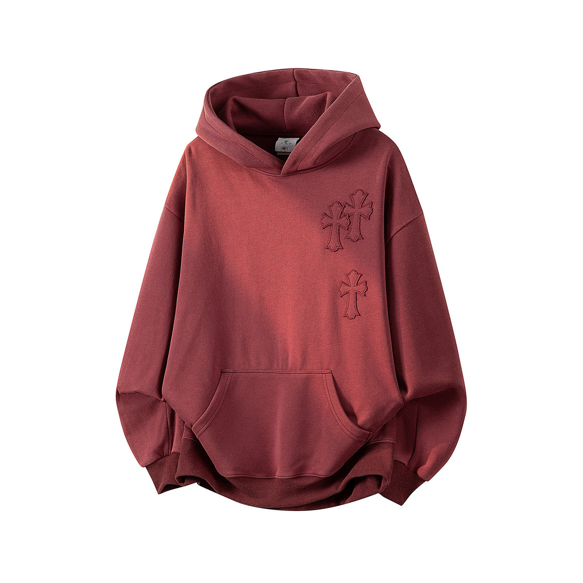 Unisex Oversize Hoodie with handwritten graphic print, kangaroo pocket & ribbed hem Mune Fashion