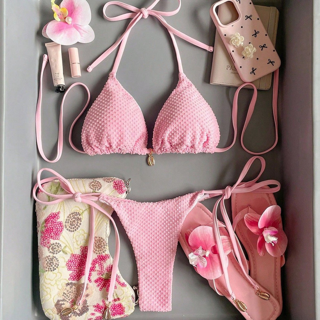 Women's bikini with textured surface Mune Fashion