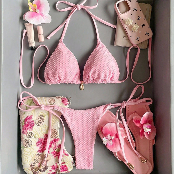 Women's bikini with textured surface Mune Fashion