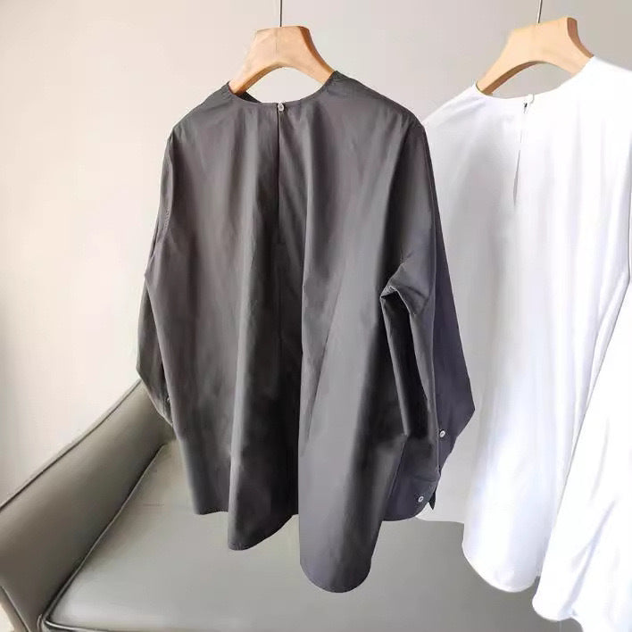Women Fashionable, loosely cut blouse Mune Fashion