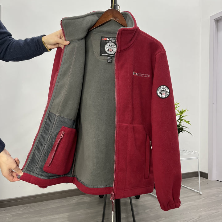Men High Functional Fleece Jacket Mune Fashion