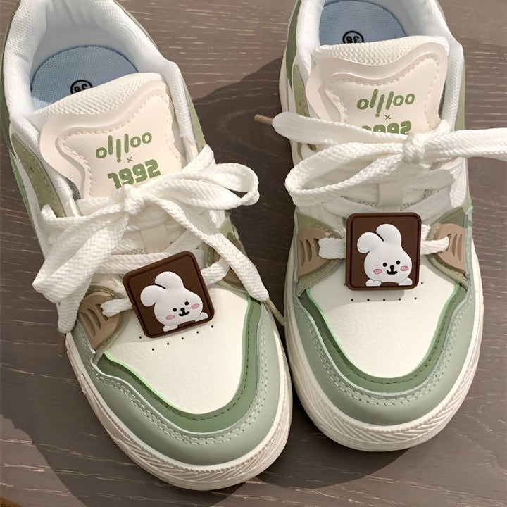 Women's Playful Sneakers with Unique Design and Comfortable Sole Mune Fashion