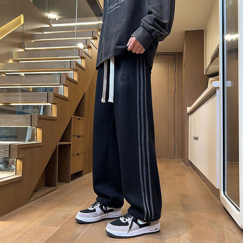 Men's Sporty Relaxed-Fit Jogging Pants Mune Fashion 1787997919
