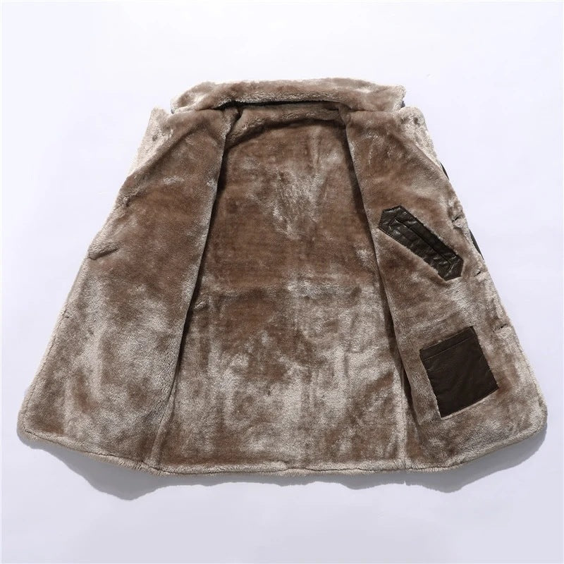 Men's Elegant Sheepskin Jacket with Modern Cut Mune Fashion