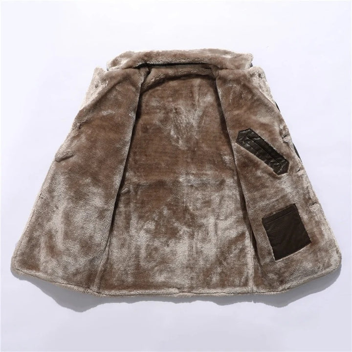 Men's Elegant Sheepskin Jacket with Modern Cut Mune Fashion