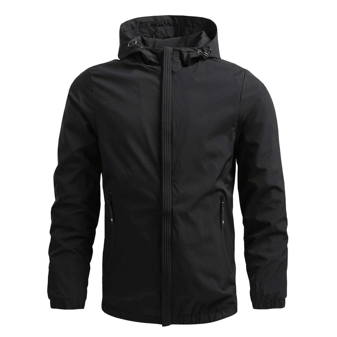 Men's Breathable Outdoor Jacket with Adjustable Collar Mune Fashion