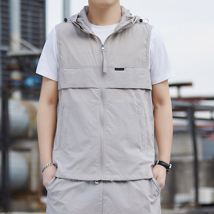 Men's Functional Vest with Hood Mune Fashion