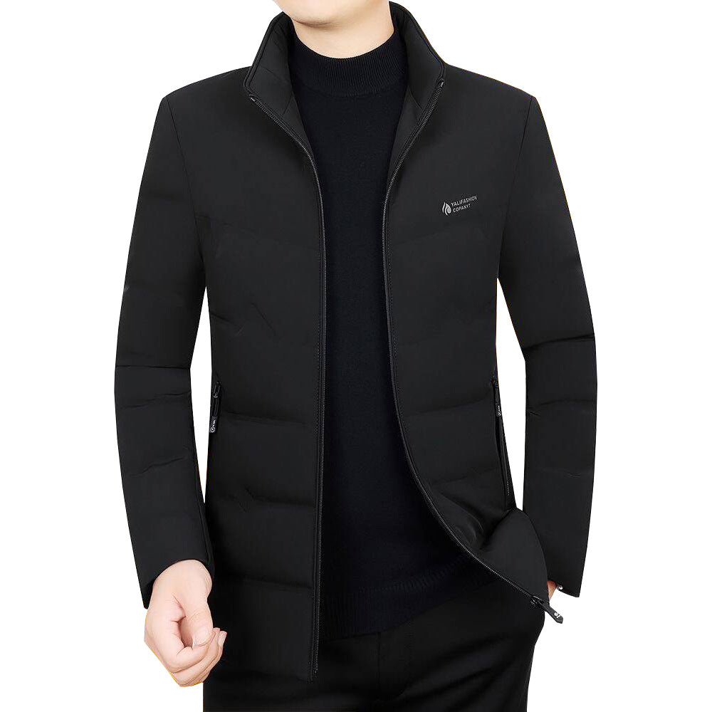 Men's quilted shirt jacket with light thermal lining Mune Fashion