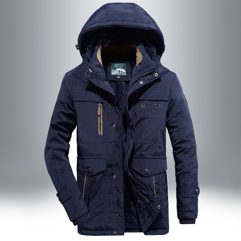 Men's Waterproof Outdoor Jacket with Fleece Lining Mune Fashion