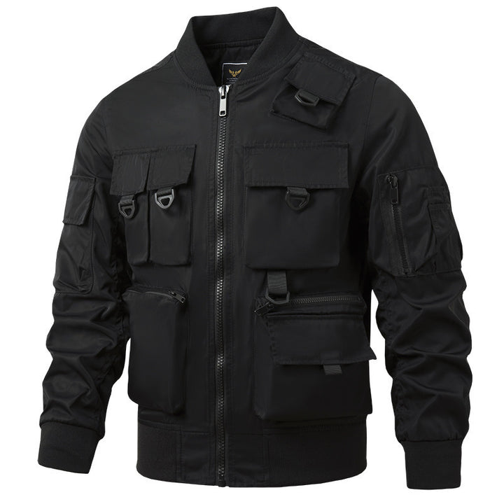 Men's Multifunctional Utility Jacket with Practical Pockets Mune Fashion