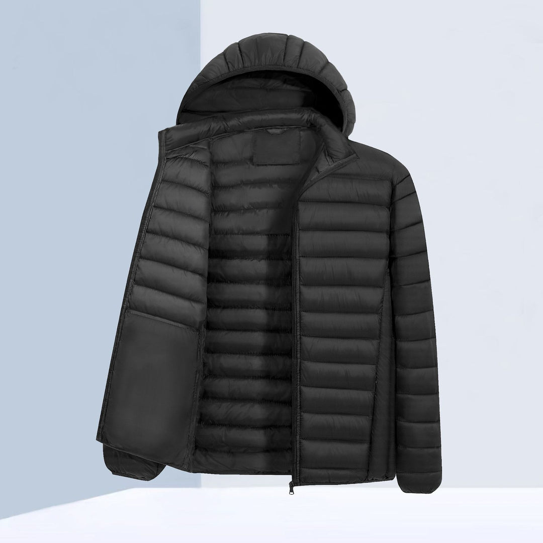 Men's Lightweight Padded Jacket with Hood Mune Fashion