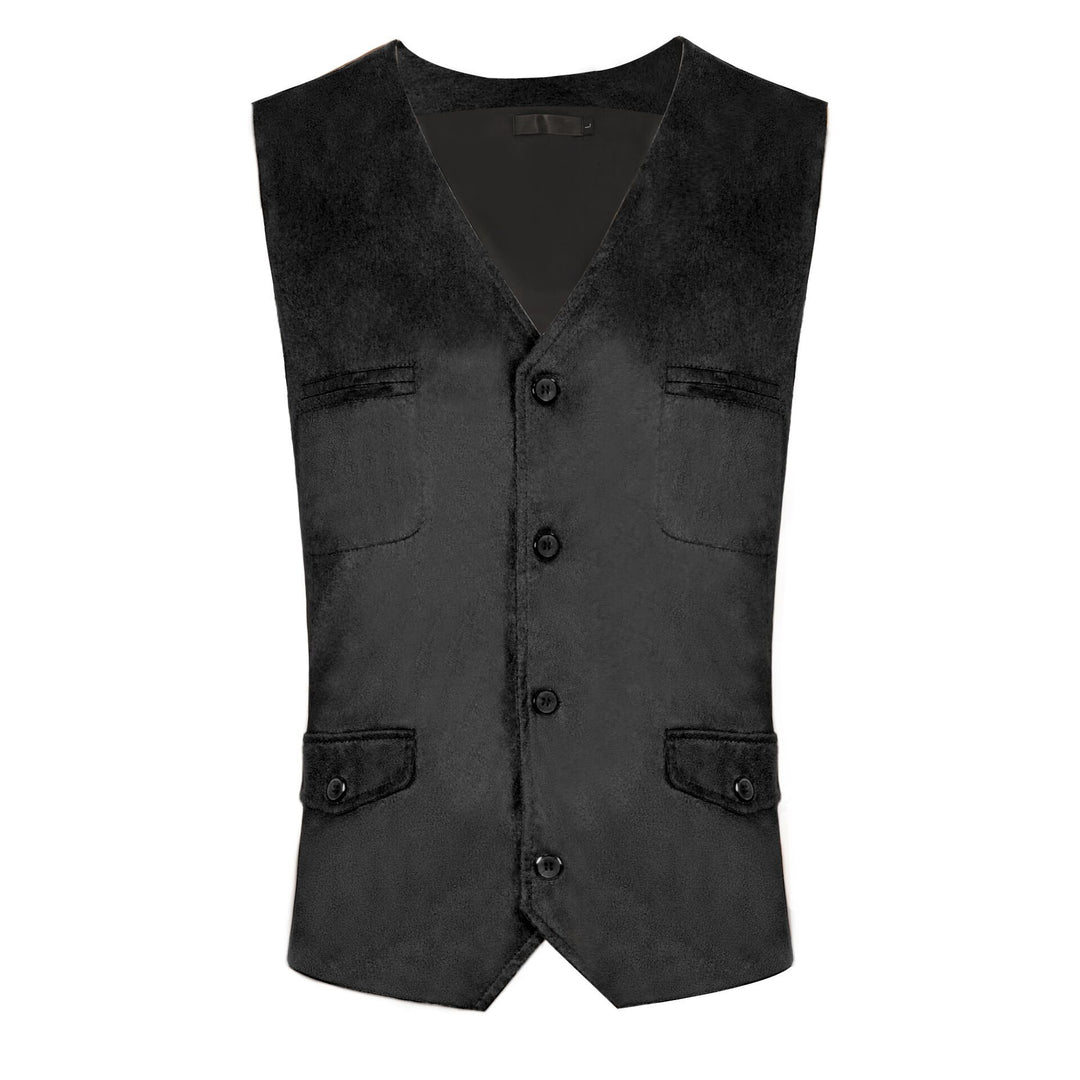 Unisex sleeveless lacing vest in historic LARP design with hidden zipper and metal eyelets Mune Fashion