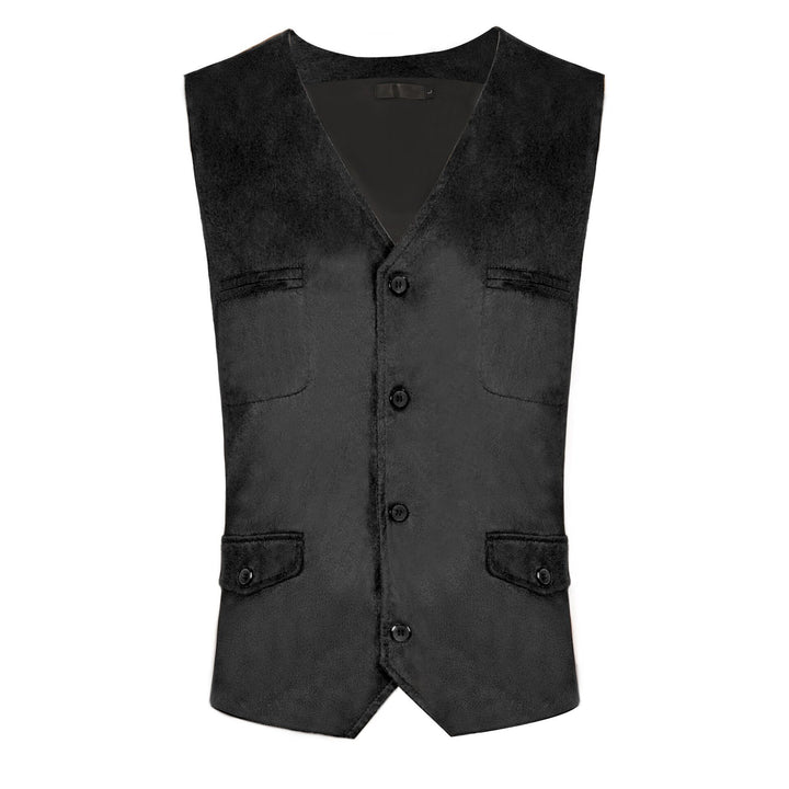 Unisex sleeveless lacing vest in historic LARP design with hidden zipper and metal eyelets Mune Fashion